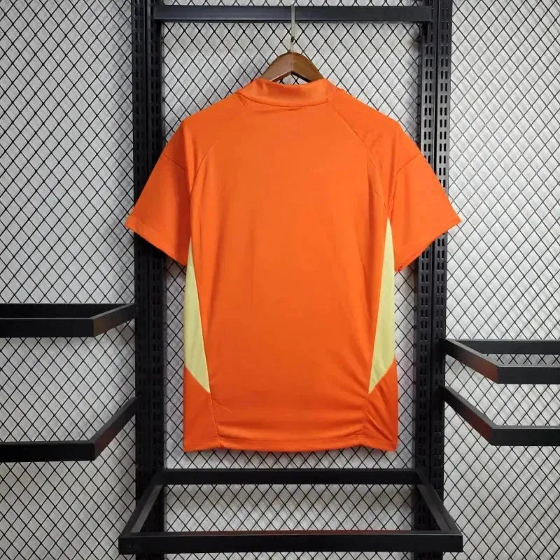 Italy Goalkeeper Shirt 24/25 - Men's Fan Orange