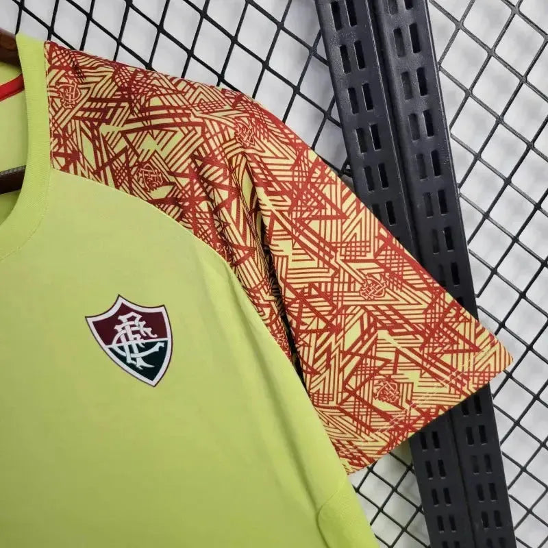 Fluminense Training Shirt 24/25 - Men's Fan Yellow
