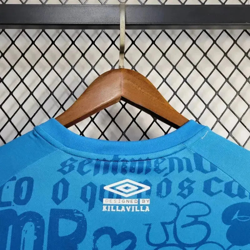Grêmio Training Shirt 24/25 - Men's Blue Fan Shirt - Grêmio, I give you life 1903