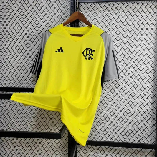 Flamengo Training Shirt 24/25 - Men's Fan Yellow