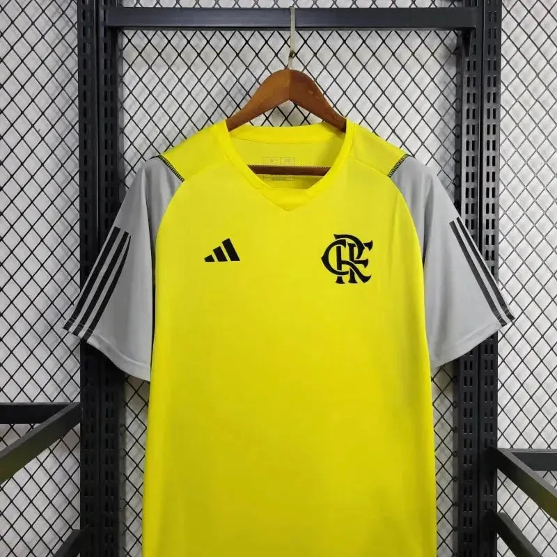 Flamengo Training Shirt 24/25 - Men's Fan Yellow