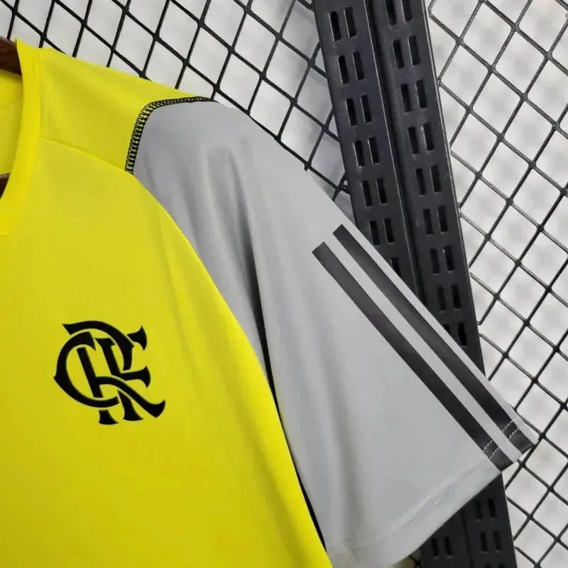 Flamengo Training Shirt 24/25 - Men's Fan Yellow