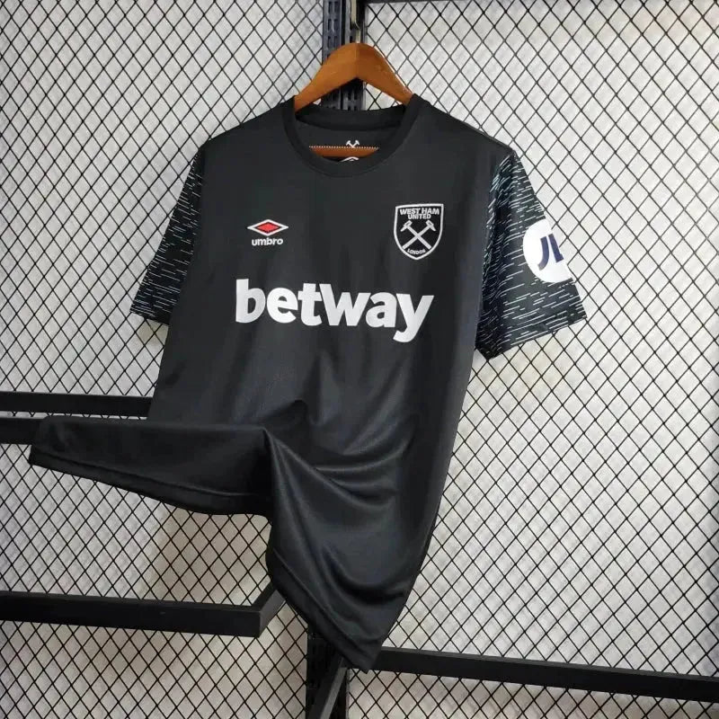 West Ham Away 2 Shirt 24/25 - Men's Fan Shirt Black