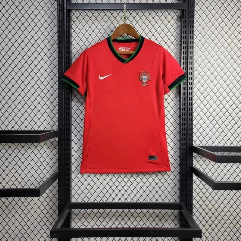 Portugal Home Shirt 24/25 - Women's Fan Shirt Red