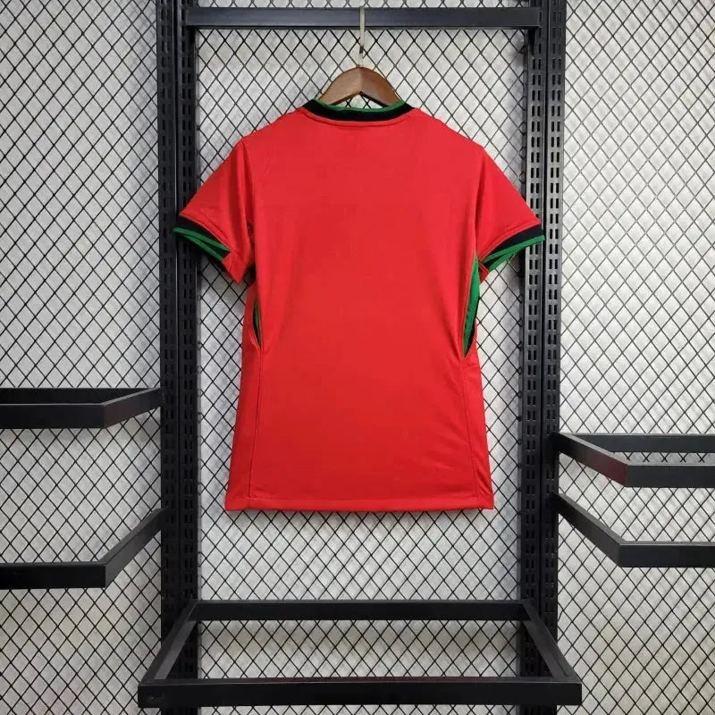 Portugal Home Shirt 24/25 - Women's Fan Shirt Red