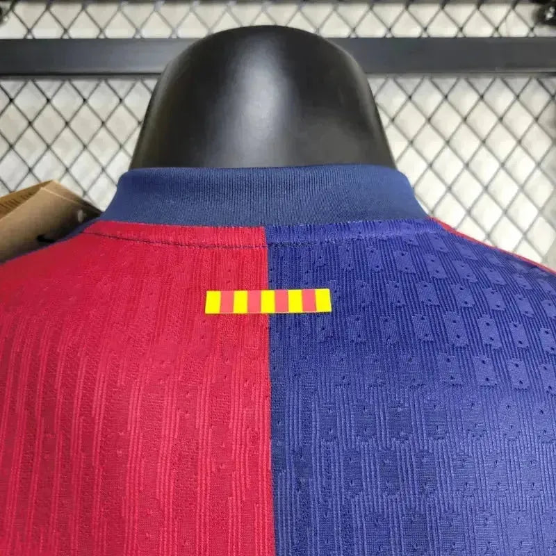 Barcelona Home Shirt 24/25 - Men's Player Blue and Red