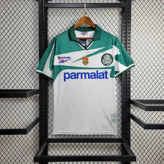 Palmeiras Away 2 Retro 1996 Shirt - Men's Fan PARMALAT