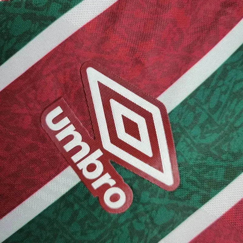 Fluminense Home Shirt 24/25 - Men's Fan Shirt + Libertadores Patches + Sponsorship