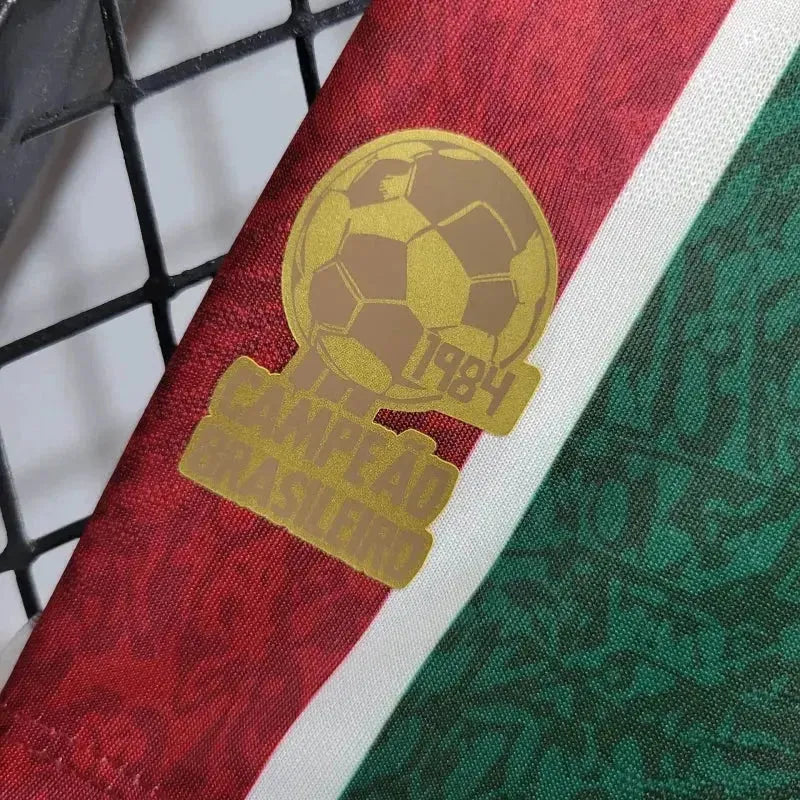 Fluminense Home Shirt 24/25 - Men's Fan Shirt + Libertadores Patches + Sponsorship