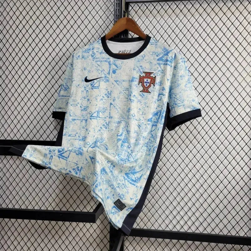 Portugal Away Shirt 24/25 - Men's Fan Blue