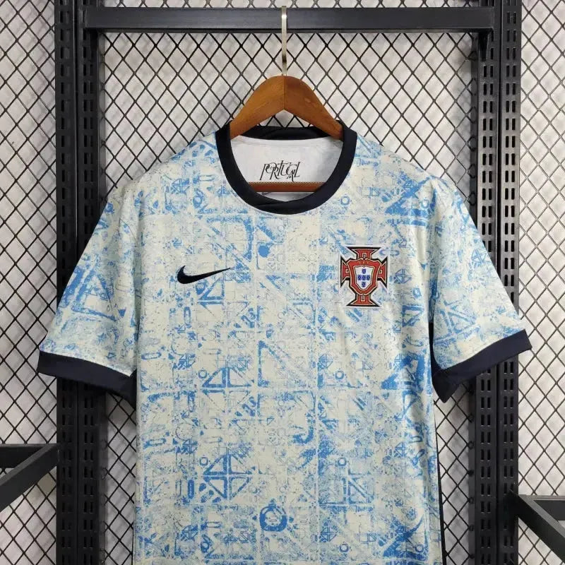 Portugal Away Shirt 24/25 - Men's Fan Blue