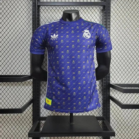 Real Madrid Special Edition Gucci 24/25 Player Shirt - Mens Purple