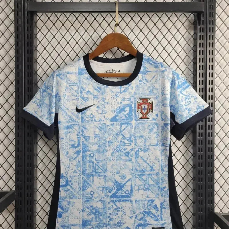 Portugal Away Shirt 24/25 - Women's Fan Shirt Blue
