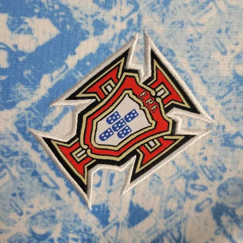 Portugal Away Shirt 24/25 - Women's Fan Shirt Blue