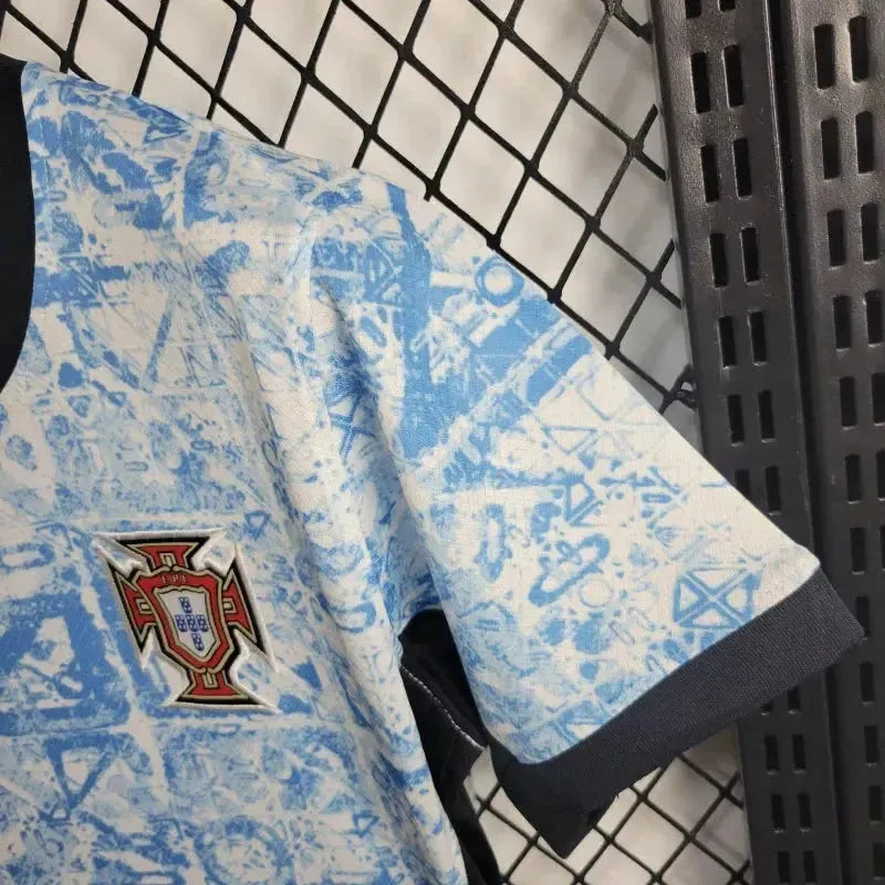 Portugal Away Shirt 24/25 - Women's Fan Shirt Blue