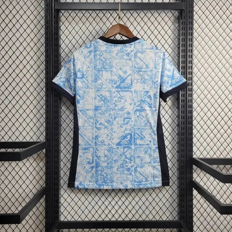 Portugal Away Shirt 24/25 - Women's Fan Shirt Blue