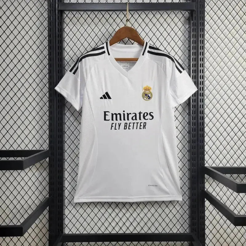 Real Madrid Home Shirt 24/25 - Women's White Fan Shirt