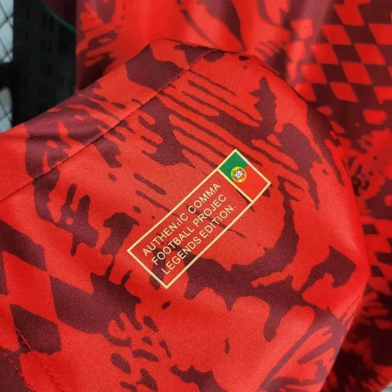 Portugal “The Selection” Shirt - Men's Red Fan Shirt Comma Football
