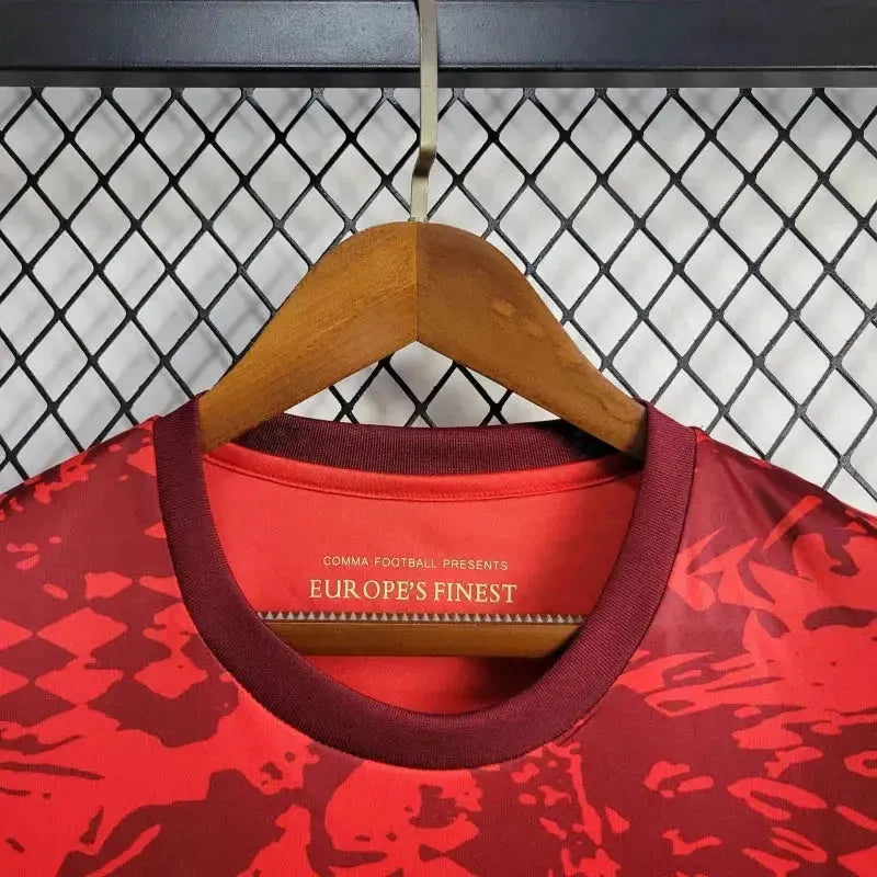 Portugal “The Selection” Shirt - Men's Red Fan Shirt Comma Football