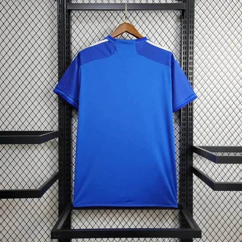 Cruzeiro 24/25 Shirt - Men's Blue Fan Shirt with Coca-Cola Sponsorship