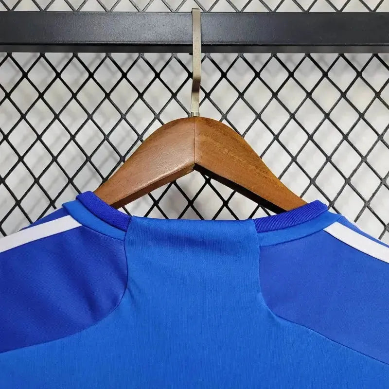 Cruzeiro 24/25 Shirt - Men's Blue Fan Shirt with Coca-Cola Sponsorship