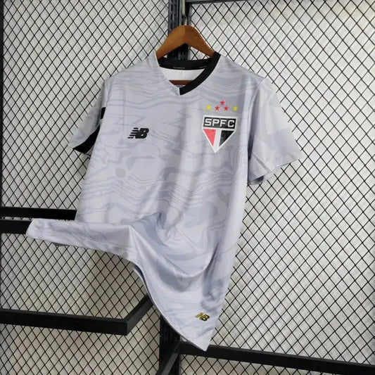 São Paulo Training Shirt 24/25 - Men's New Balance Fan Shirt Grey