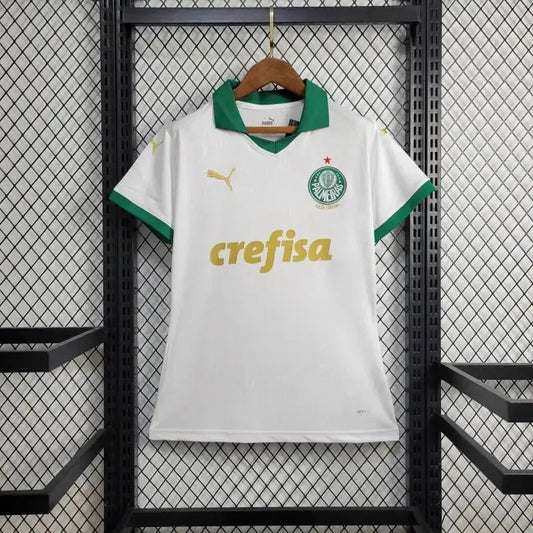 Palmeiras Away 24/25 Shirt - Women's White Fan Shirt