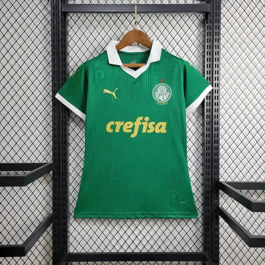 Palmeiras Home Shirt 24/25 - Women's Green Fan Shirt
