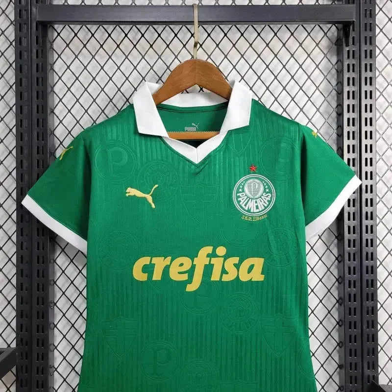 Palmeiras Home Shirt 24/25 - Women's Green Fan Shirt