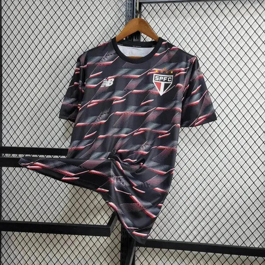 Sao Paulo Training Shirt 24/25 - Men's Fan Black