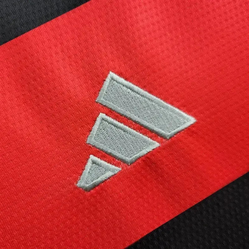 Flamengo Home Shirt 24/25 - Men's Fan Shirt + Patch Two Nations, One Passion