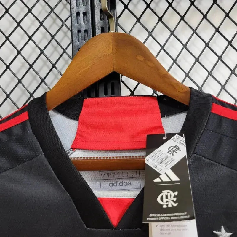 Flamengo Home Shirt 24/25 - Men's Fan Shirt + Patch Two Nations, One Passion