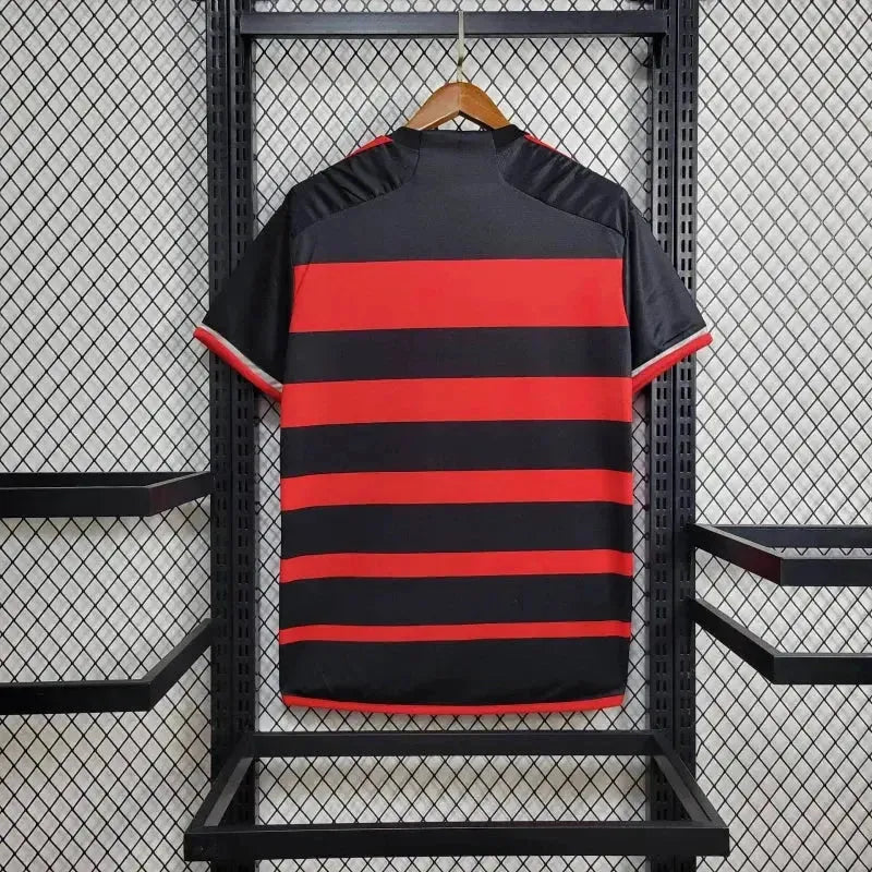 Flamengo Home Shirt 24/25 - Men's Fan Shirt + Patch Two Nations, One Passion