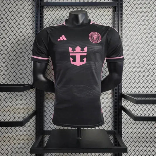 Inter Miami Away 24/25 Shirt - Mens Player Black