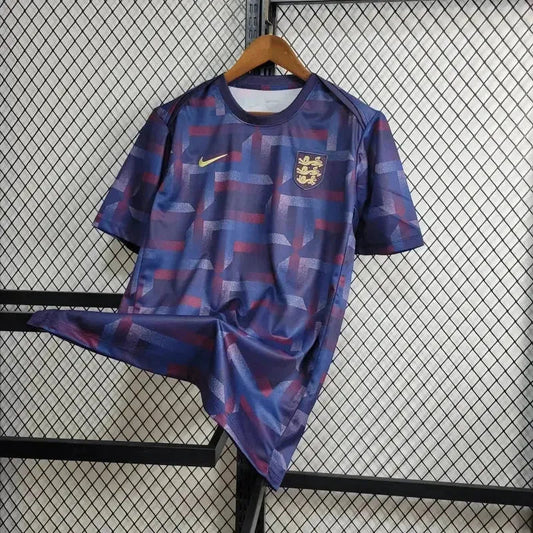 England Training Shirt 24/25 - Men's Fan Blue