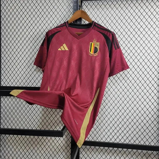 Belgium Home Shirt 24/25 - Men's Fan Shirt Red