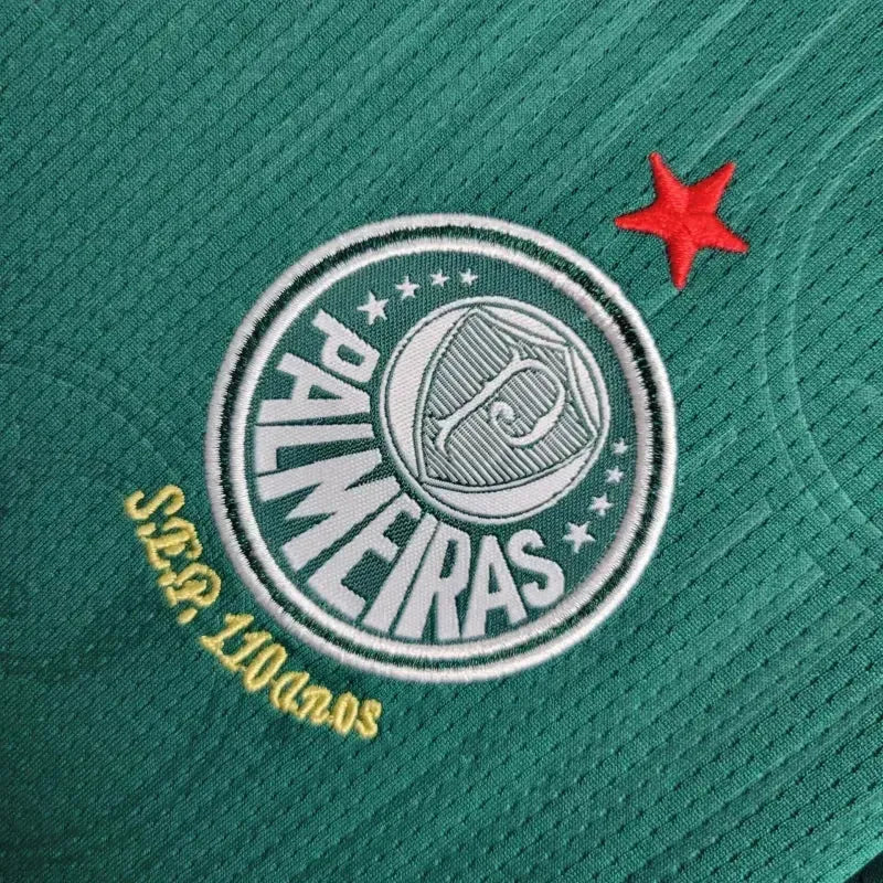 Palmeiras Home Shirt 24/25 - Green and Gold Children's Fan Shirt