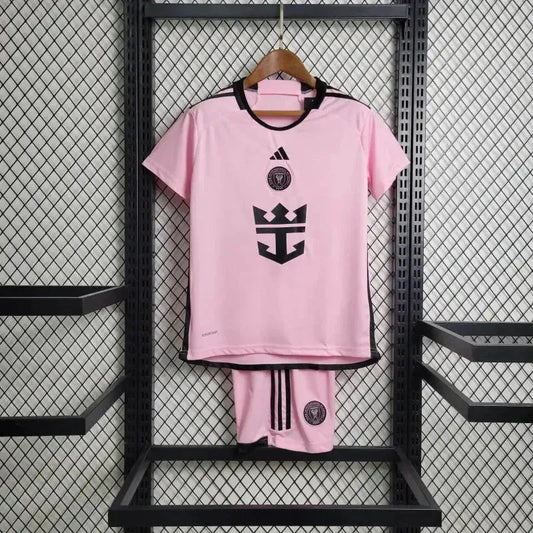 Inter Miami Home Shirt 24/25 - Kids Fan Pink