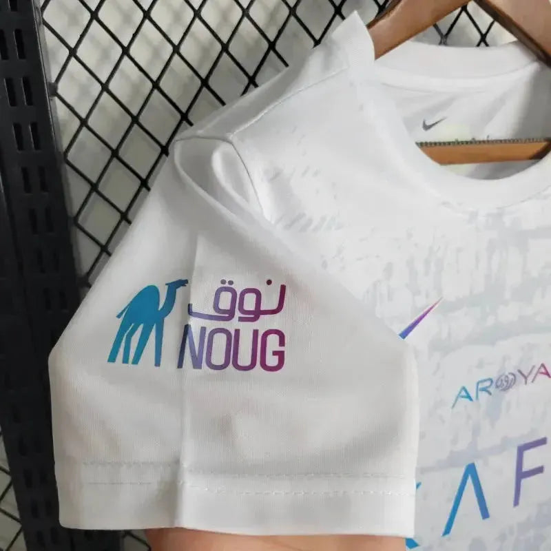 Al-Nassr Third 23/24 Women's White Reflective Fan Shirt