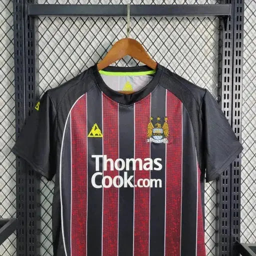 Manchester City Retro Away Shirt 08/09 - Men's Fan Black