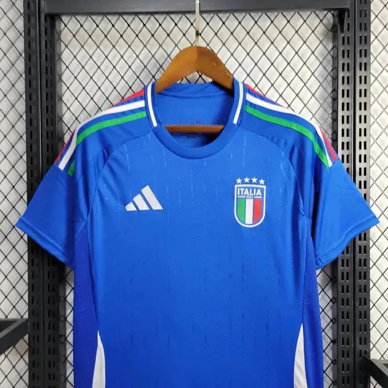 Italy Home Shirt 24/25 - Men's Fan Shirt Blue