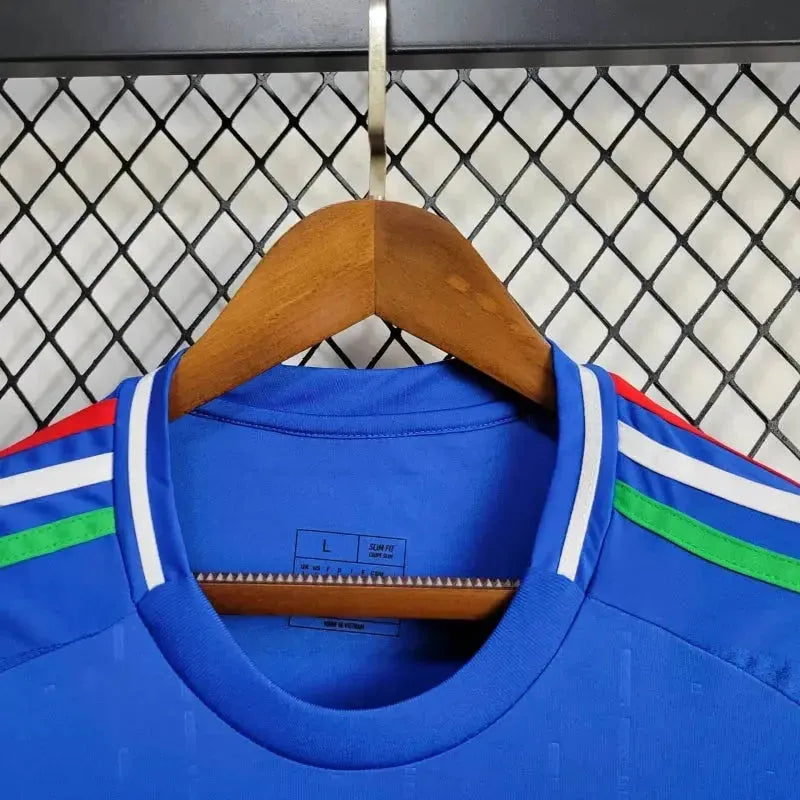 Italy Home Shirt 24/25 - Men's Fan Shirt Blue