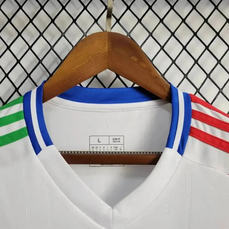 Italy Away Shirt 24/25 - Men's White Fan Shirt