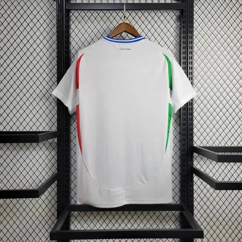 Italy Away Shirt 24/25 - Men's White Fan Shirt