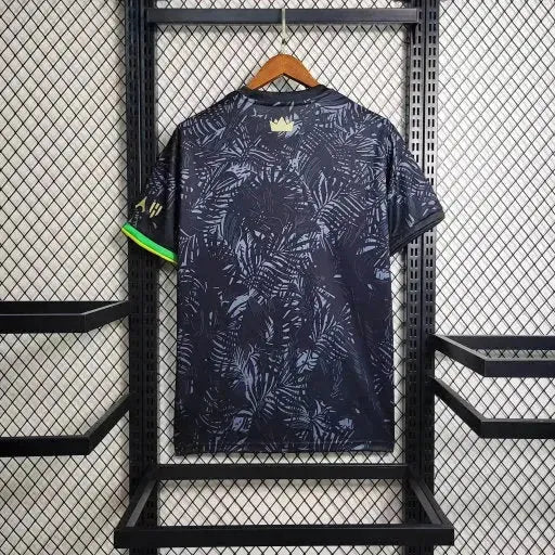 Brazil GOAT Neymar Shirt - Men's Black Fan Shirt Comma Football