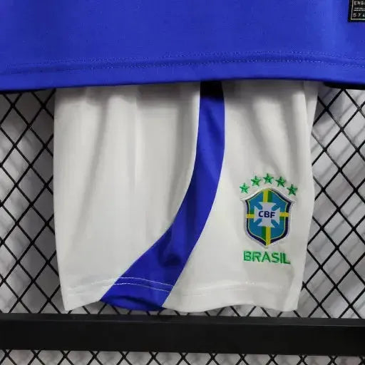 Brazil Away Shirt 22/23 - Kids Fan Blue