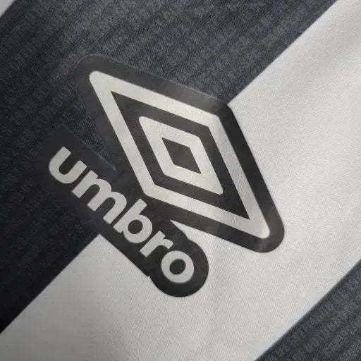 Santista Away Shirt 22/23 - Black and White Kids Fan Shirt