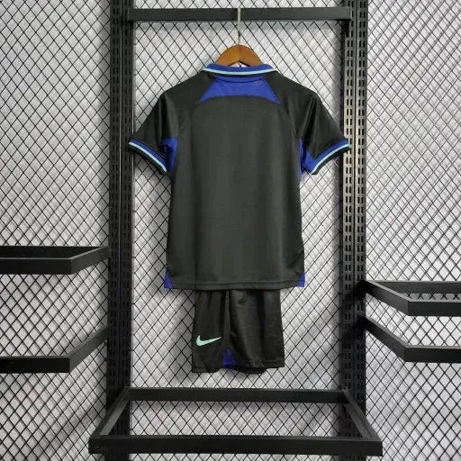 Atlético de Madrid Away Shirt 22/23 - Kids Fan Black