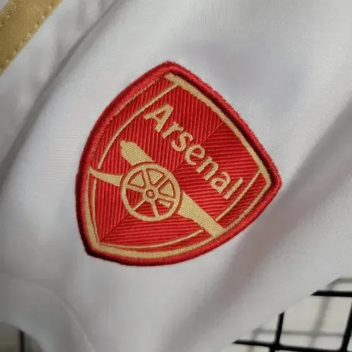 Arsenal Home Shirt 23/24 - Kids Fan Shirt Red and Gold