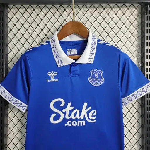 Everton Home Shirt 23/24 - Kids Fan Shirt Blue